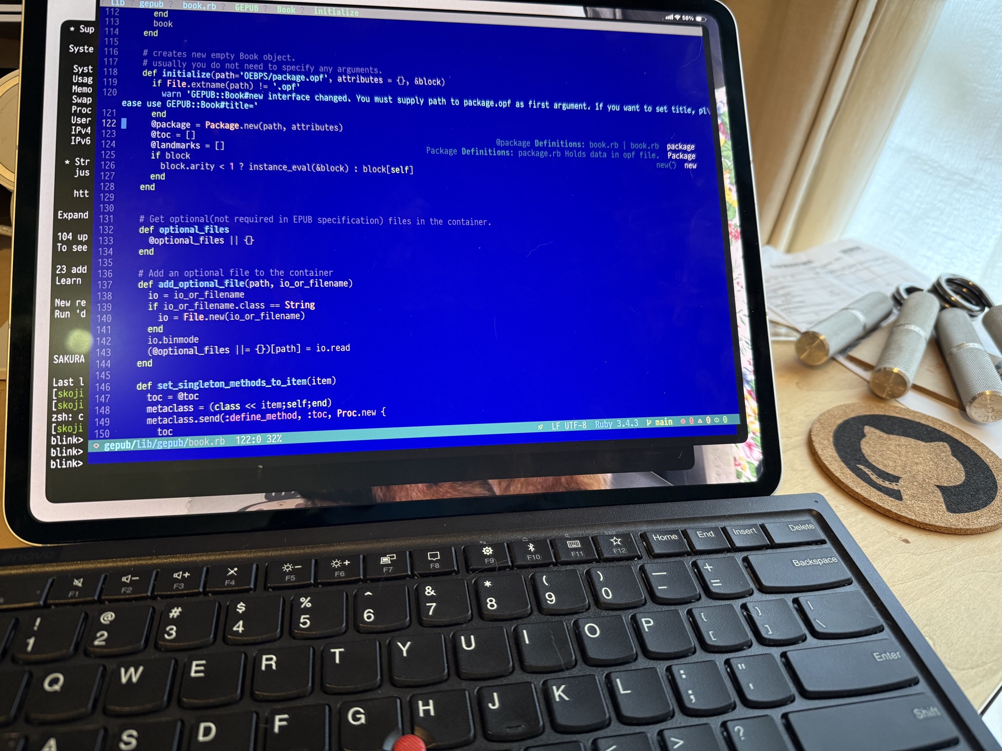 Emacs on iPad